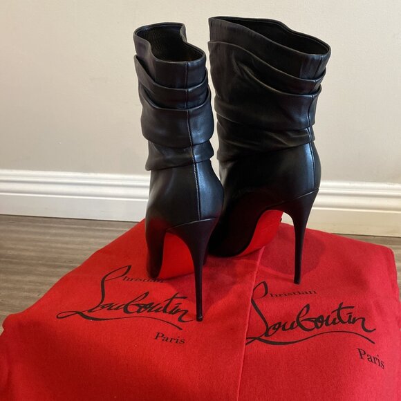 Christian Louboutin Ishtar Booty 120 Calf Leather - Picture 12 of 13